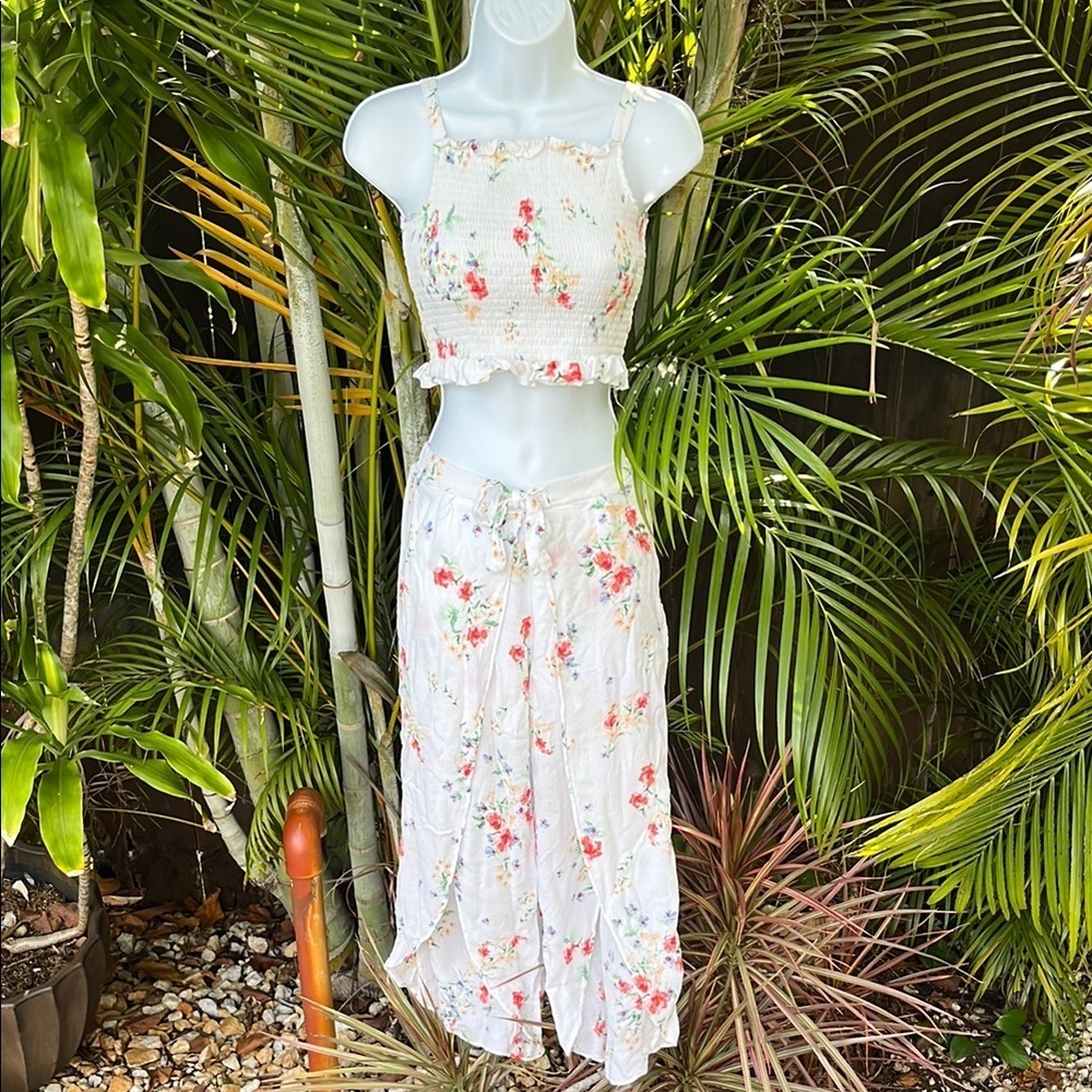 RARE EDITIONS Matching Top & Bottoms Set size 14 girls